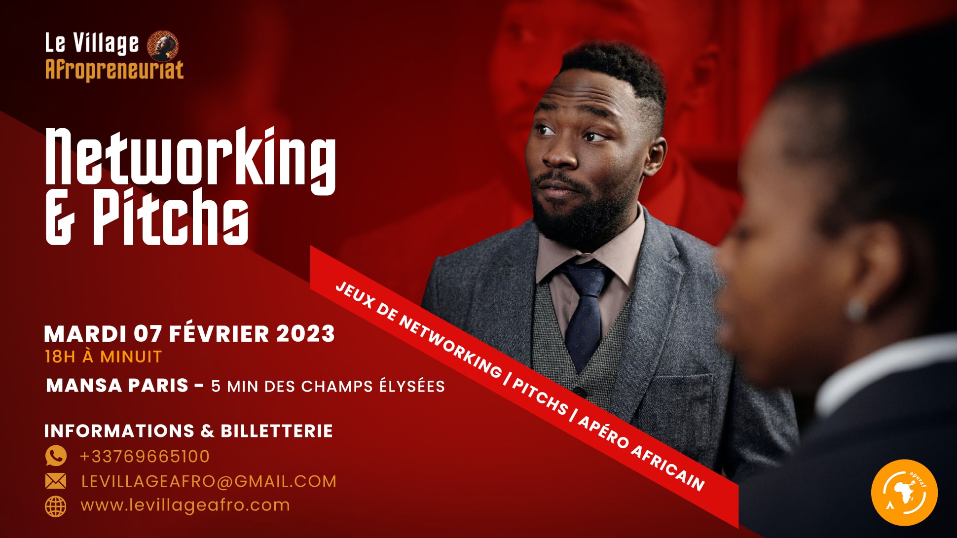 Networking & Pitchs - Le Village Afropreneuriat