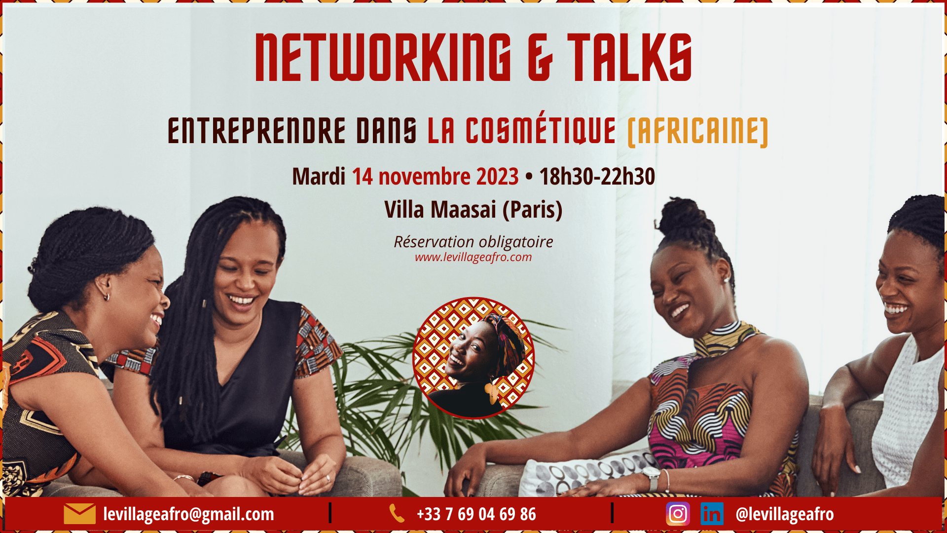 Networking & Talks - Cosmétique africaine