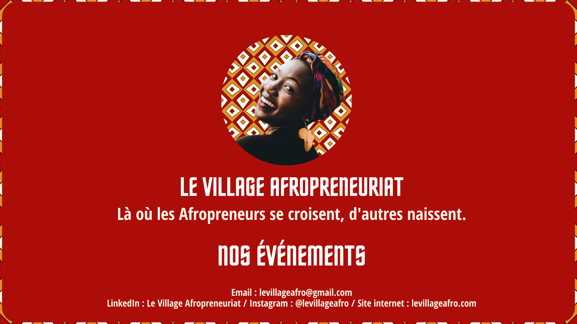 Événements du Village Afropreneuriat